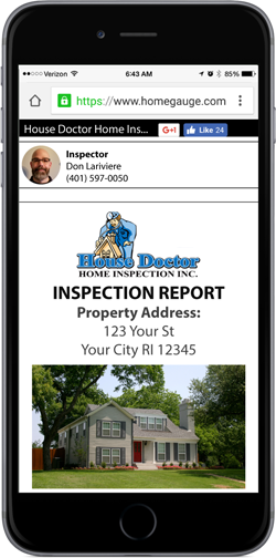 Homegauge Digital Home Inspection Report